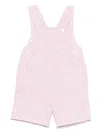 Siola Checked Dungarees In Pink