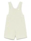 Siola Checked Dungaress In Green