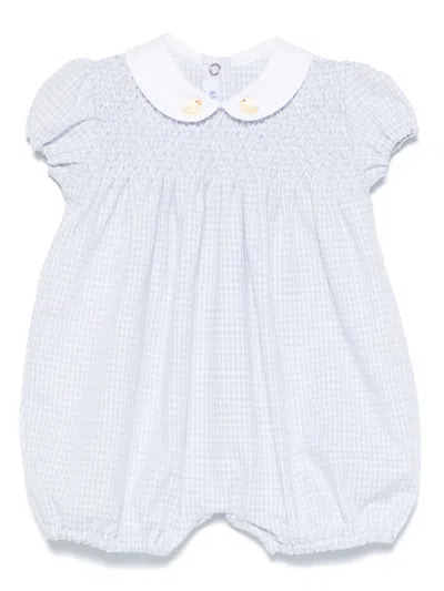 Siola Babies' Checked Shortie In Blue