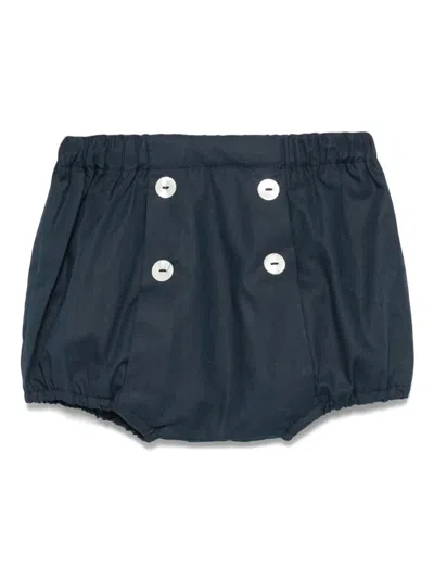 Siola Babies' Cotton Shorts In Blue