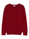 Siola Crew-neck Sweater In Red