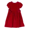 Siola Dress With Bows On The Hips In Rosso