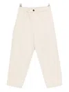 Siola Elasticated-waist Pants In Neutral