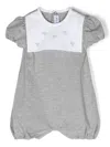 Siola Embroidered-bow Body In Grey