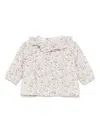 Siola Floral-print Blouse In White