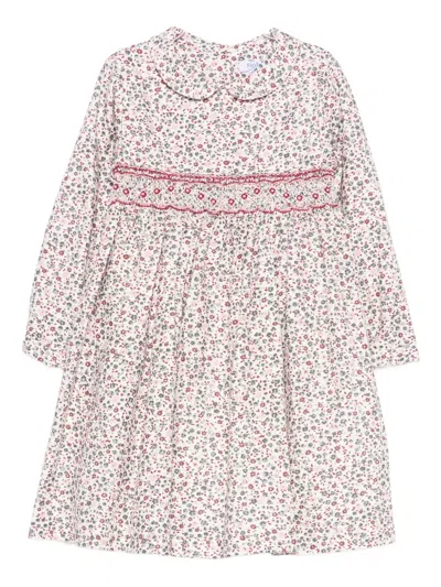 Siola Kids' Floral-print Dress In Multi