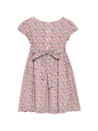 Siola Kids' Floral-print Dress In Multi