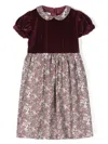 Siola Floral-print Dress In Red