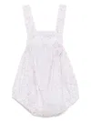 Siola Floral-print Shorties In White