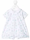 Siola Graphic-print Cotton Shorties In 白色