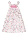 Siola Graphic-print Pleated Dress In White
