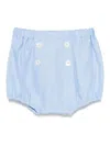 Siola Linen Bloomers In Blue