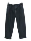 Siola Mc Button Trousers In Blue