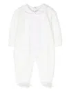 Siola Peter Pan-collar Long-sleeve Tracksuit In White