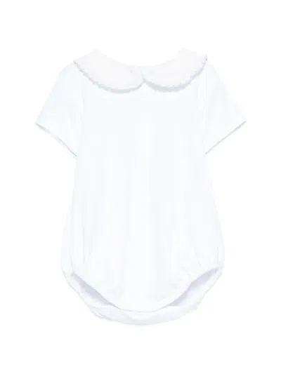 Siola Babies' Ruffled-detail Body In White