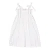 Siola Vestito Sangallo In Bianco