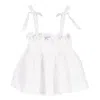 Siola Sangallo Top In Bianco