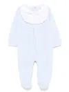 Siola Scallop-panel Pyjamas In Blue