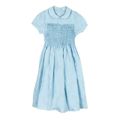 Siola Kids' Vestito Cielo Di Lino