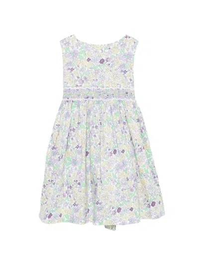 Siola Kids' Sleeveless Dress In White