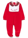 Siola Slogan-embroidered Pyjamas In Red