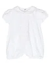 Siola Smocked-detail Romper In White