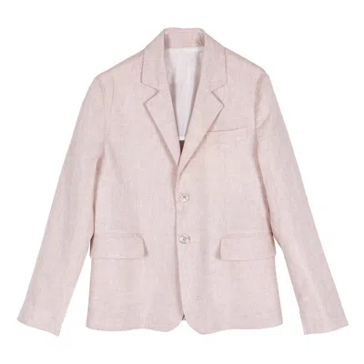 Siola Kids' Giacca Tinta Unita In Beige