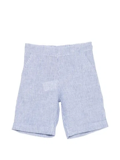 Siola Kids' Striped Shorts In Blue