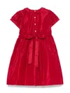 Siola Taffeta Dress In Red