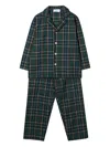 Siola Tartan-pattern Pyjama In Brown