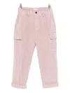 Siola Thomas Corduroy Cargo Pants In Pink