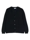 Siola V-neck Button-down Cardigan In Blue