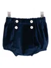 Siola Velvet Bloomers In Blue