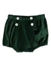 Siola Velvet Bloomers In Green