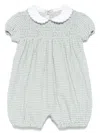Siola Vichy Romper In Green
