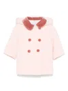 Siola Wool Coat In Pink
