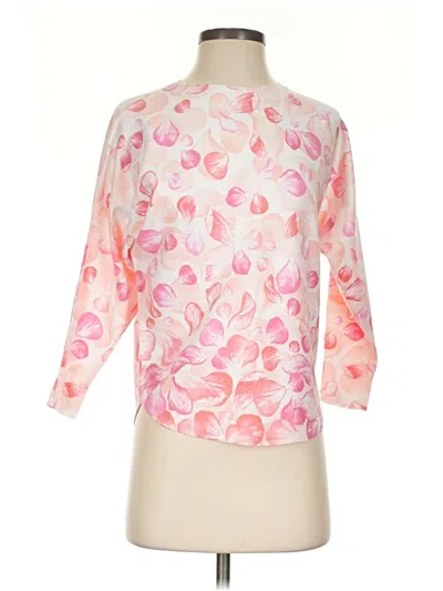 Sioni 3/4 Sleeve Blouse In Pink