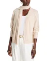 Sioni Cardigan & Scarf Set In Winter White