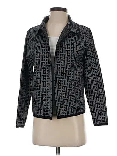 Pre-owned Sioni Cardigan Sweater In Black