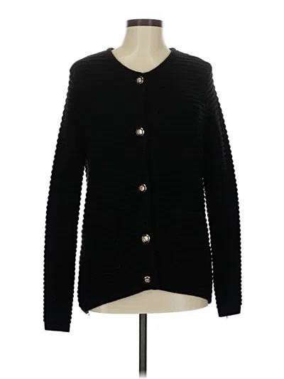 Pre-owned Sioni Cardigan Sweater In Black
