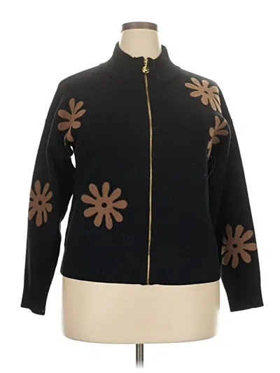 Pre-owned Sioni Cardigan Sweater In Black