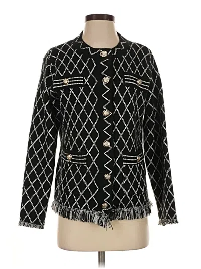 Pre-owned Sioni Cardigan Sweater In Black