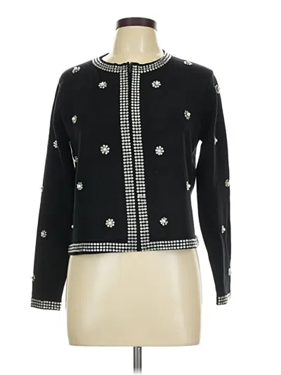 Pre-owned Sioni Cardigan Sweater In Black