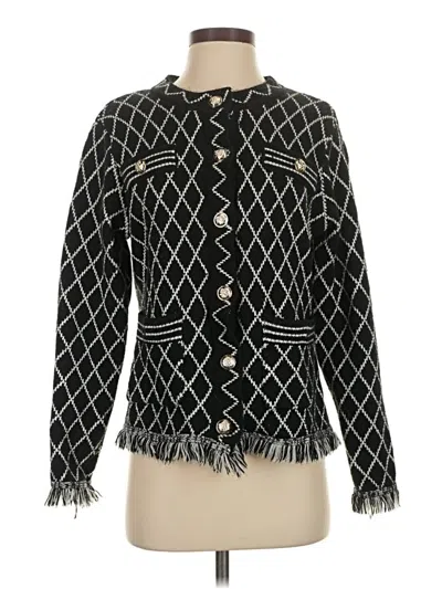 Pre-owned Sioni Cardigan Sweater In Black