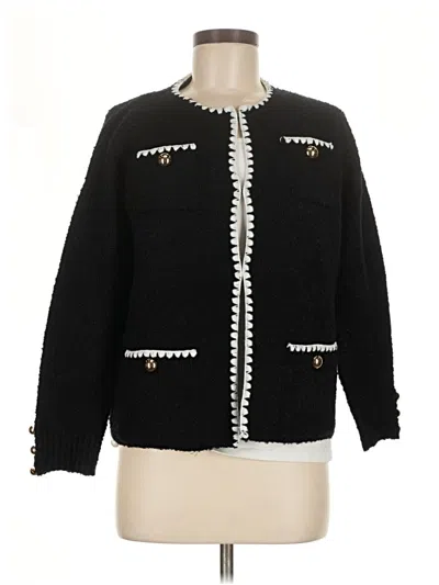 Pre-owned Sioni Cardigan Sweater In Black