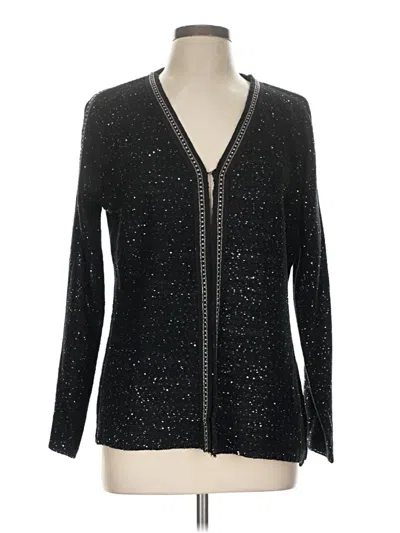 Pre-owned Sioni Cardigan Sweater In Black