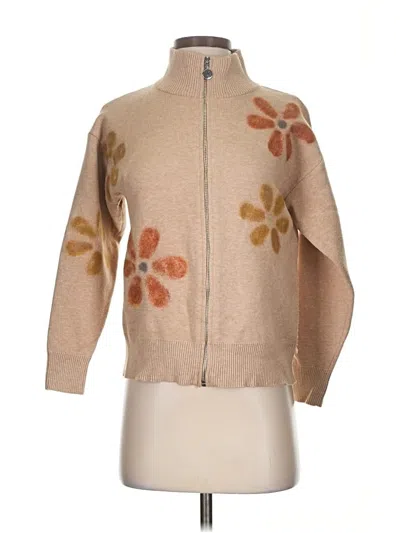 Pre-owned Sioni Cardigan Sweater In Brown