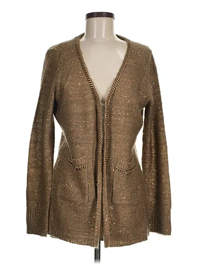 Pre-owned Sioni Cardigan Sweater In Brown