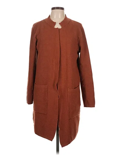 Pre-owned Sioni Cardigan Sweater In Brown