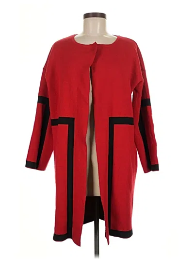 Pre-owned Sioni Cardigan Sweater In Red